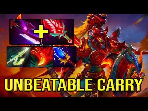 CRAZY CARRY BUILD [ Huskar ] FULL TEAM FIGHT - DOTA 2 GAMEPLAY