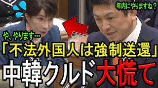 ※ついに高市総理が明言！参政党の神谷議員が国民の総意を直接代弁！！【不法滞在　外国人政策　神谷宗幣　スパイ防止法】