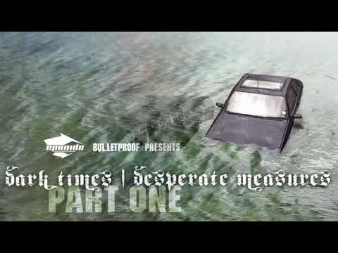 CYANIDE RECORDINGS [ CYAN025PT1 : BULLETPROOF, GRIDLOK & MC DINO - desperate measures ] drum n bass