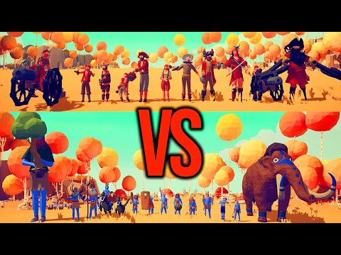 TRIBAL TEAM vs PIRATE TEAM Part 2 #42 | TABS - Totally Accurate Battle Simulator