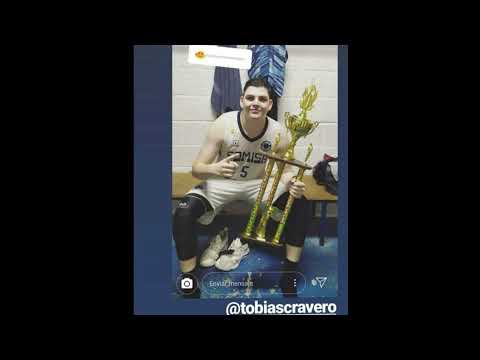 Tobías Cravero, sus tíos la rompían en el fútbol pero salió jugador de básquet como su viejo