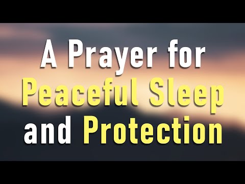 Resting in God's Faithfulness – A Prayer for Peaceful Sleep and Protection