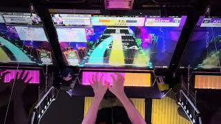 【CHUNITHM LUMINOUS】World Vanquisher 1007363 手元