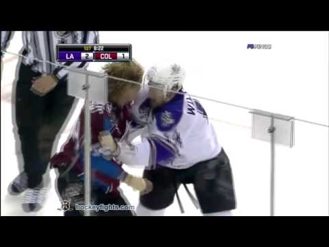 Justin Williams vs John-Michael Liles Oct 23, 2010