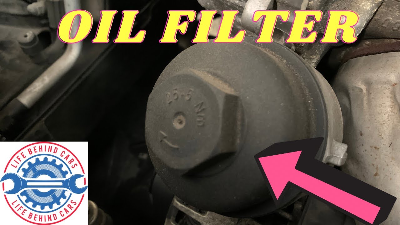 Seat Ibiza 2012 Petrol Engine Oil Filter Location