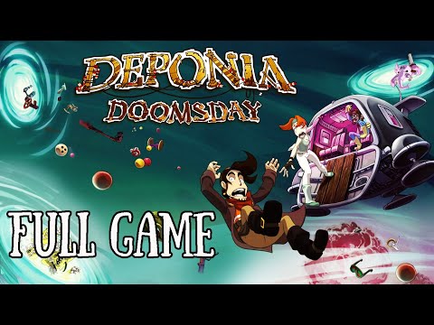 Deponia Doomsday Walkthrough Gameplay / Story (FULL Game)