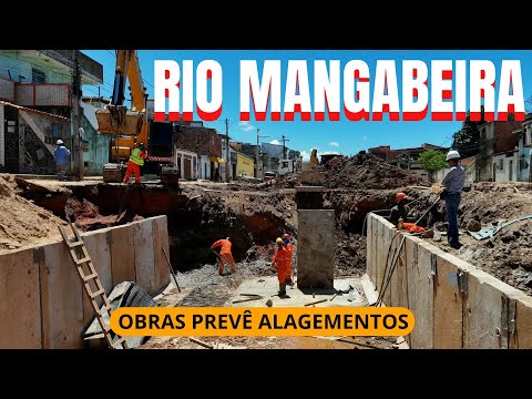 RIO MANGABEIRAS - obras em Itapuã e Bairro da Paz