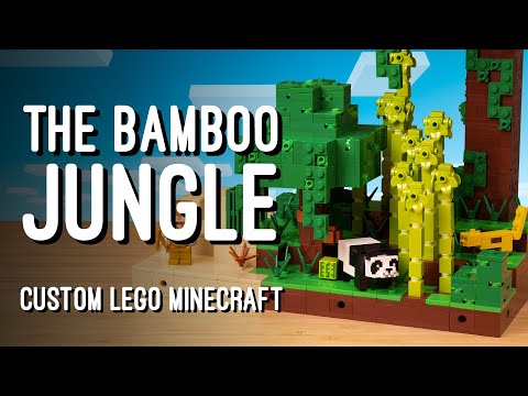 The Bamboo Jungle | Custom LEGO Minecraft World