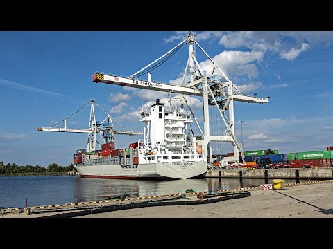 Frachtschiffreise 2019 Teil 3 - Mit MS Bianca Rambow von Stettin nach Halmstad/Schweden