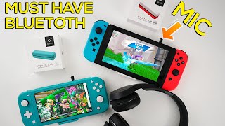GuliKit Bluetooth Audio and Microphone Adapter for Nintendo Switch and Nintendo Switch Lite
