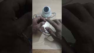 how to connect camera to dvr by wire #hikvision #amazon #securitycamera #tech #smartcamera #unbox