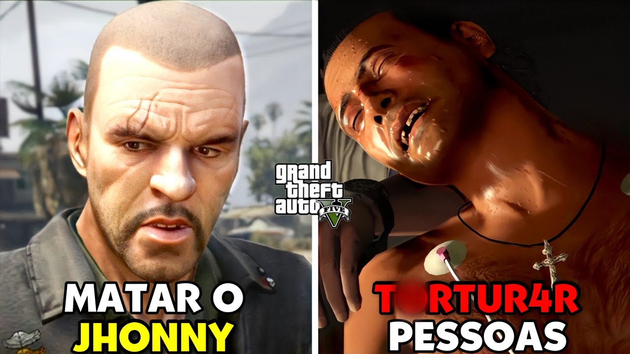 As coisas mais HORRÍVEIS que GTA 5 nos OBRIGOU a fazer