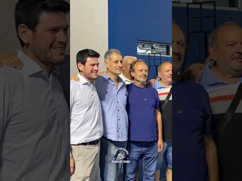 🫡 Así se vivió la victoria de José Mansur en las elecciones presidenciales de Godoy Cruz 🔵⚪️