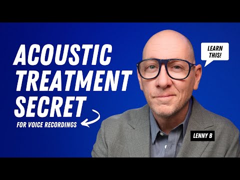 Acoustic Treatment Secret For Great Sounding Voice Recordings