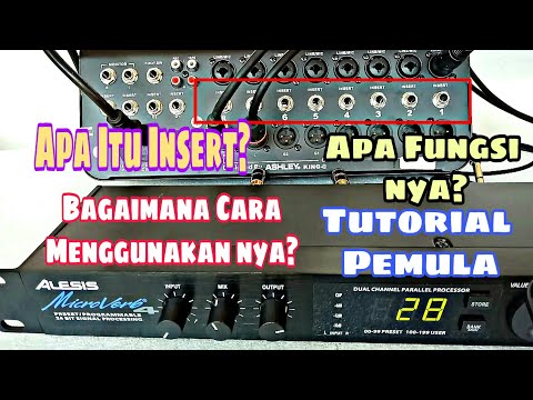 The Function of the Insert Mixer and How to Use It || Beginner's Tutorial || If you want to learn...