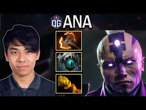 OG.ANA ANTI-MAGE IN A PRO MATCH - DOTA 2 7.29 GAMEPLAY
