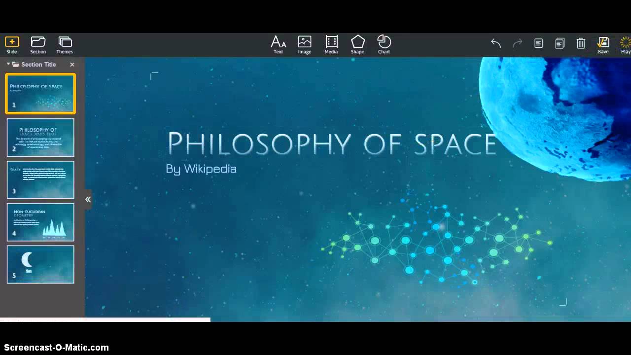 Setting Up A Emaze Presentation