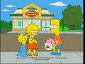 The Simpsons 1989 Church S Chicken Piggy Bank TV Commercial 2 1996 2K