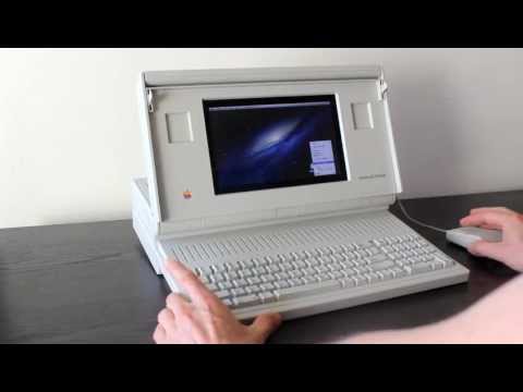 Un Macintosh Portable sous OS X