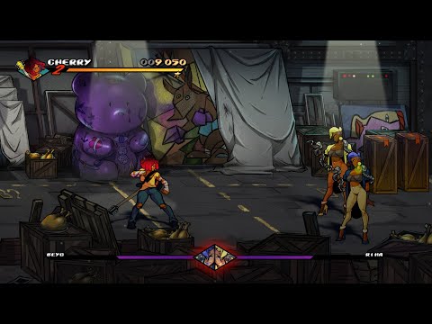 Streets Of Rage 4 - Gameplay part 4 (Beyonce & Rihanna Boss fight!!!)