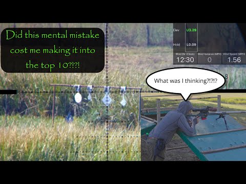 Did This Mental Mistake Cost me the Top 10?!? Tx Precision PRS Match