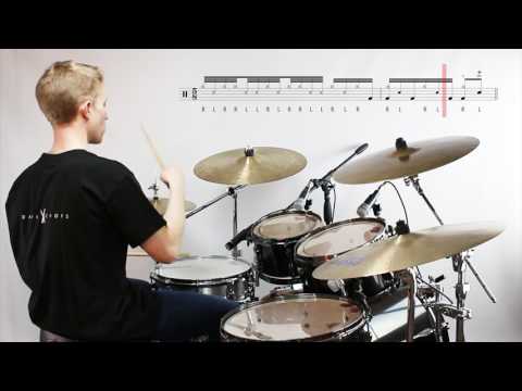 Daily Chops #7 - Odd-metre Drum Fill no. 1: Paradiddle-diddles in 5/8
