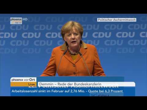 , title : 'Politischer Aschermittwoch: Rede von Angela Merkel am 01.03.17'