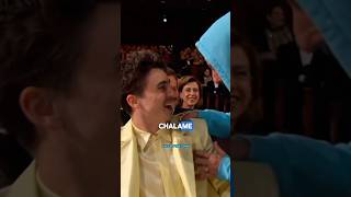 Adam Sandler Recreates his Famous Chalamet at the Oscars‼️🤣😂 #nikkiglaser #adamsandler #chalamet
