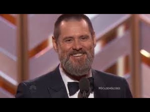 Jim Carrey Speech At The Golden Globe Awards 2016  HDTV