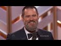 Jim Carrey Speech At The Golden Globe Awards 2016 HDTV