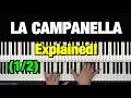 HOW TO PLAY LISZT LA CAMPANELLA PIANO TUTORIAL LESSON Part 1 Of 2