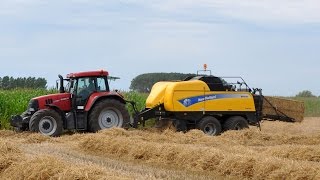 preview picture of video 'Kristof Willems - Case IH CVX195 & NH BB9060'