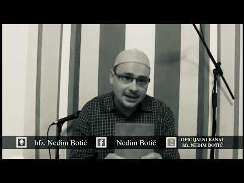 On te čeka, a tebe nema... - hfz. Nedim Botić