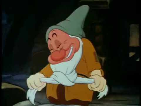 2001 Platinum Edition trailer still: Snow White at the wishing well as restored colors glow