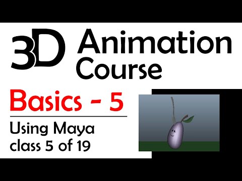 3D Maya Animation Basics 1 Intro To Maya Free 3D Animation Course