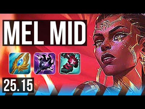 MEL vs ORIANNA (MID) | Dominating | KR Diamond | 25.15