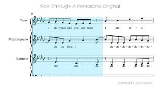 🎶 See Through- A Pentatonix Original 🎸🎸