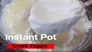 Instant Pot Greek Yogurt #helpsinweightloss #healthyliving #highproteindiet #ketodiet