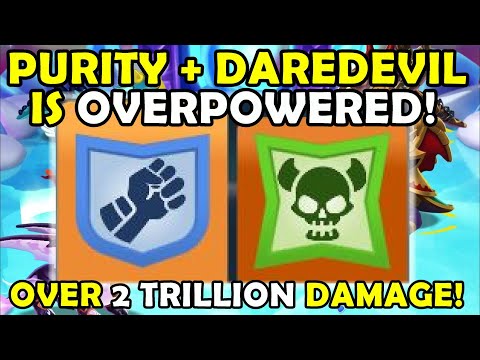 PURITY + DAREDEVIL SIGIL COMBO IS OP!!! Over 1 TRILLION Damage With UNCOMMON Sigils! - DML