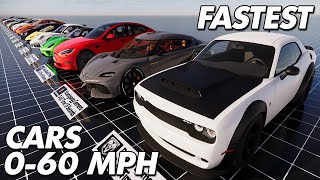 Fastest Cars 0-60 Times - Updated 2023