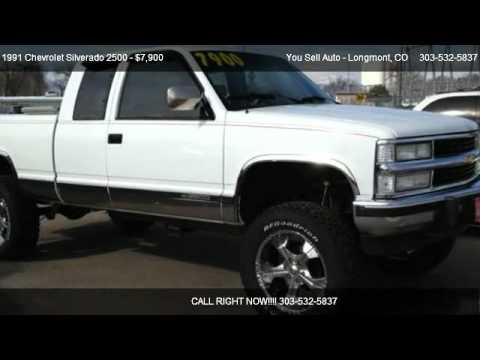 1991 Chevrolet Silverado 2500 Z71, Ext. Cab 4x4 with lift - for sale in Longmont, CO 80501