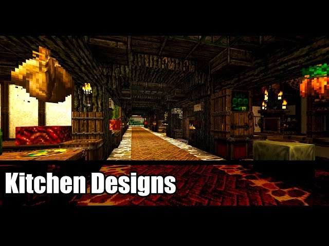 Kitchen Designs Minecraft Map