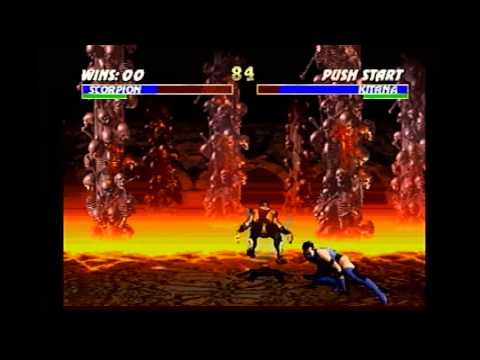 ultimate mortal kombat 3 saturn moves