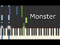 [Skillet - Monster] Piano Tutorial 