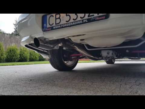 Hayward & Scott Group A exhaust, 2,5" close up gc8 impreza sti type r