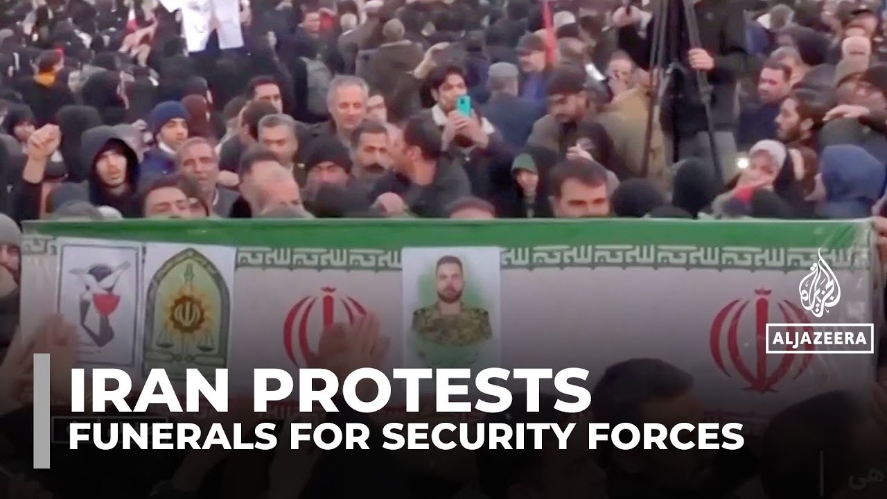 Iran to hold funerals for security forces killed in demonstrations