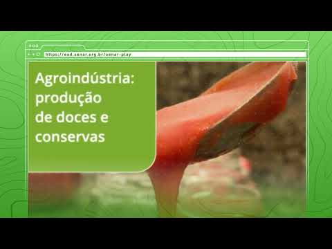 Senar Play: cartilhas sobre agroindústrias de produção de doces e conservas e de panificação caseira