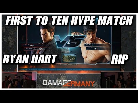 Ryan Hart vs RIP | Damagermany 2019 | First to 10 Tekken 7 Kazuya vs Law