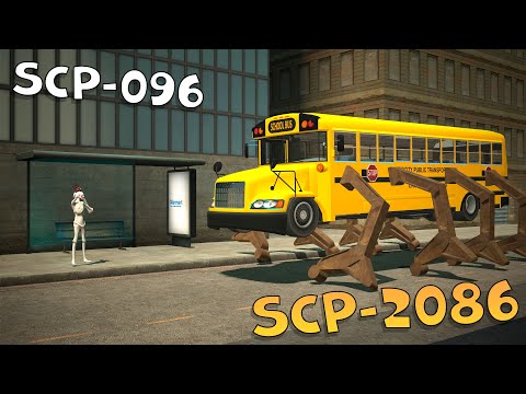 SCP-2086 (Man Eating Bus) and SCP-096 (Shy Guy) - SCP Animation Meme