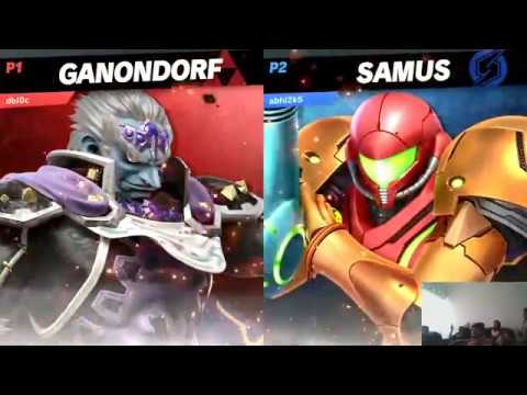 DBL0C (Ganon/Wolf) vs Abhi2k5 (Fox/Samus) - Smash Ultimate @ Pune 2